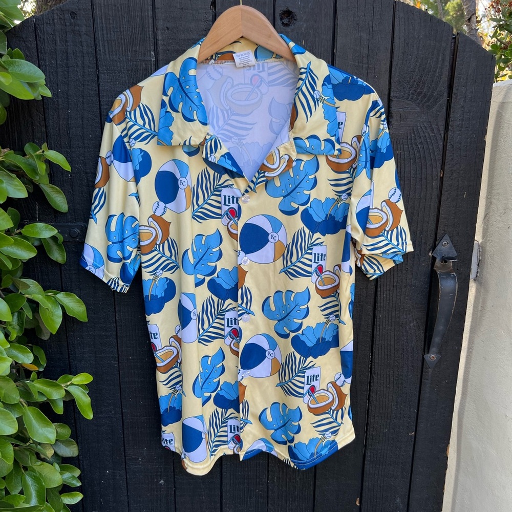 Kansas City Royals x Miller Lite MLB Fan Wear Button Down